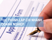 Thủ tục thành lập chi nhánh công ty trách nhiệm hữu hạn 2 thành viên tại Vĩnh Phúc